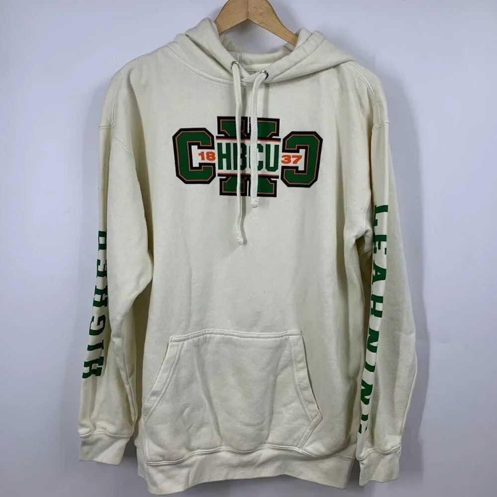 Cross Colours Women's Historic Black‎ College HBCU Fleece Hoodie SIze XS NWT